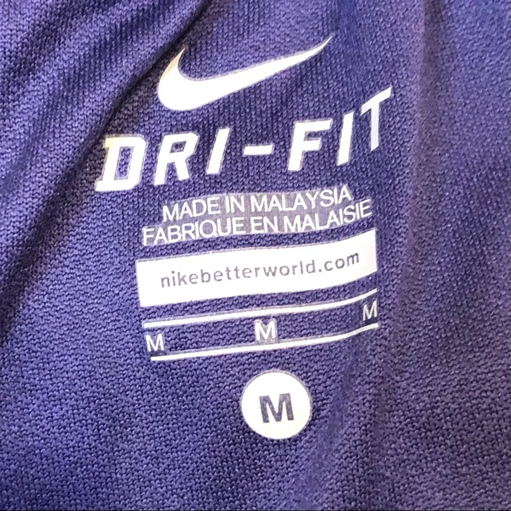 Nike DriFit Orange Purple Athletic Shorts Women’s Size Medium - Picture 7 of 9